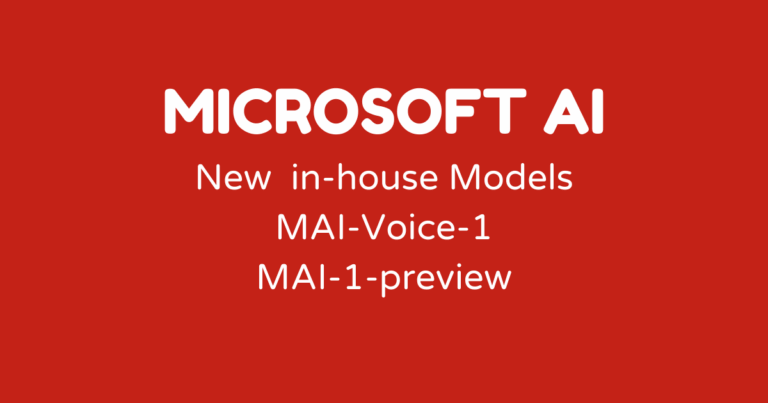 Microsoft Launches MAI-Voice-1 and MAI-1-preview, Signaling New AI Independence